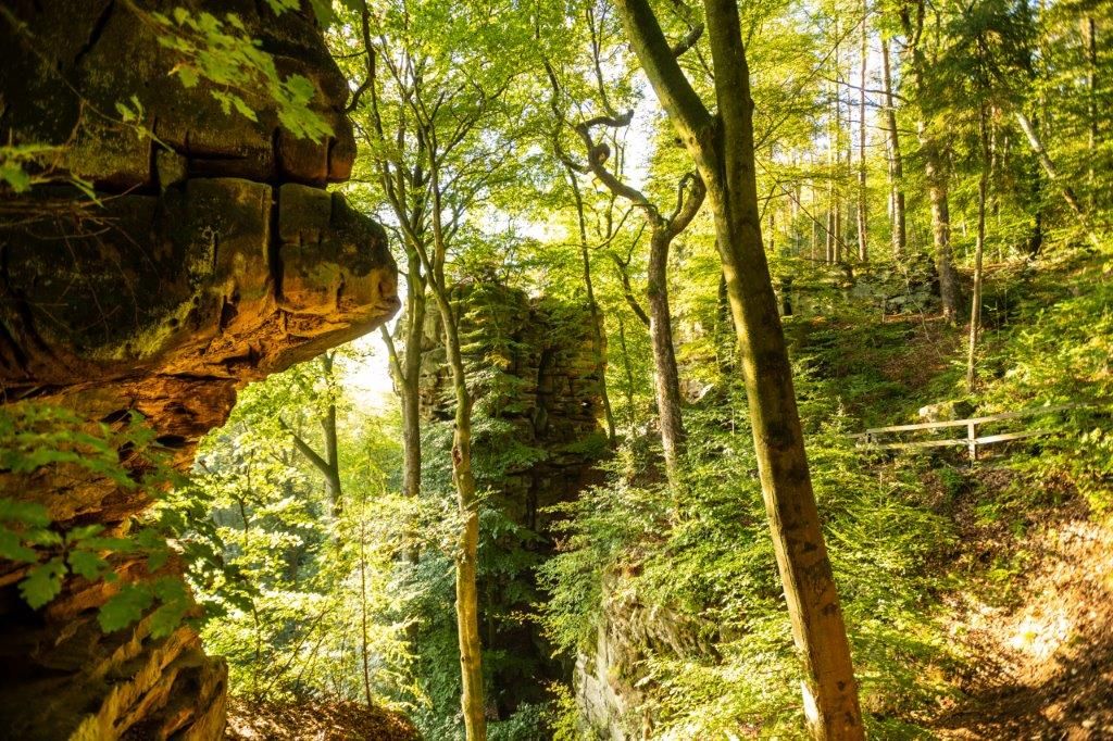 Naturpark an der Teufelsschlucht